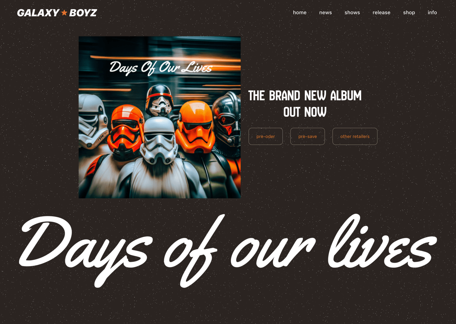 GalaxyBoyz project preview 1