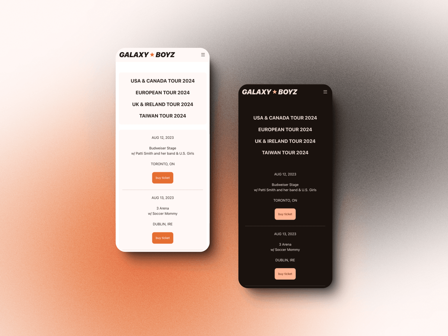 GalaxyBoyz project preview 2